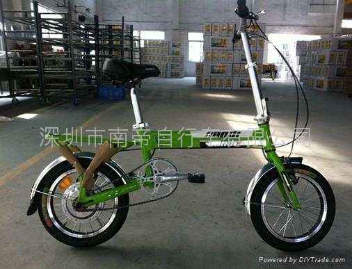 2015年新时代城市时尚折叠电动自行车 3