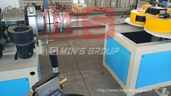 PVC Single wall corrugated pipe line | PVC corrugated pipe forming machine 2