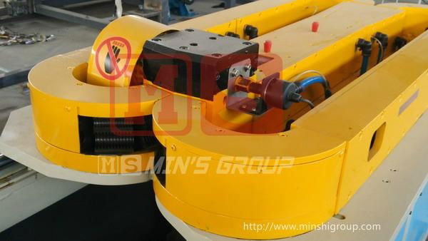 PVC Single wall corrugated pipe line | PVC corrugated pipe forming machine 4