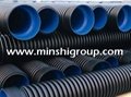 PVC HDPE Double-Wall Corrugated Pipe 1