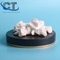 High conversion white calcination cristobalite shrink roasted silica for casting