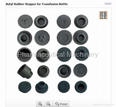 Butyl Rubber Stopper for Antibiotic Bottle