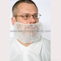 Disposable non-woven beard cover 1