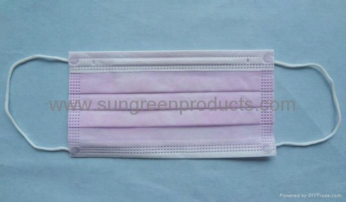 Surgical nonwoven face mask 5