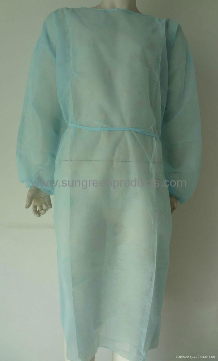 Nonwoven surgical gown,isolation gown 3