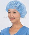 Disposable nonwoven bouffant cap 2