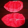 Disposable nonwoven shoe cover 4