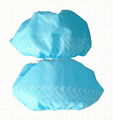 Disposable nonwoven shoe cover