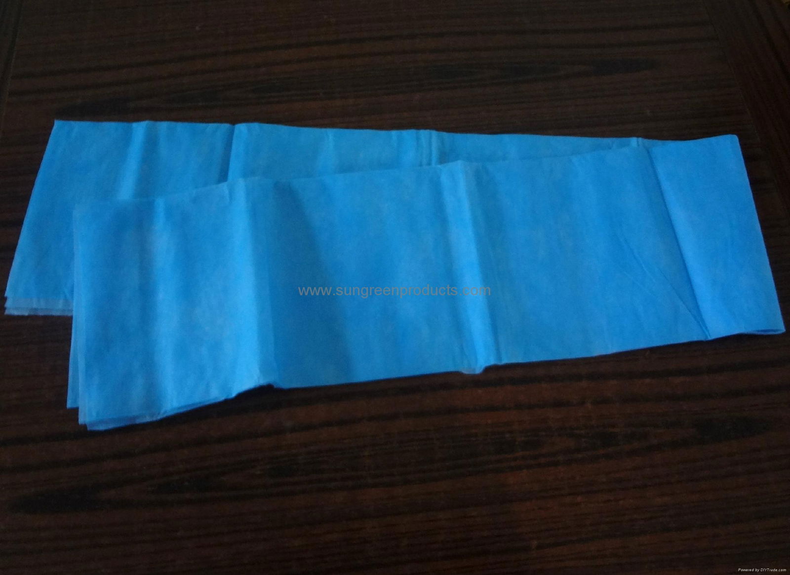 Disposable non-woven bed sheet