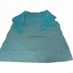 Disposable CPE gown