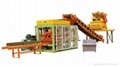 QT4-15 Fully Automatic Cement Block Shaping Machine