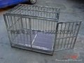 Stainless steel dog cage 83 * 60 * 80cm free shipping Guangdong Province 2