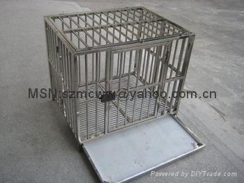 Stainless steel pet cage  3