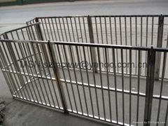 Stainless steel dog railing, pet railing