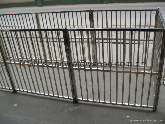 Stainless steel dog railing, pet railing 2