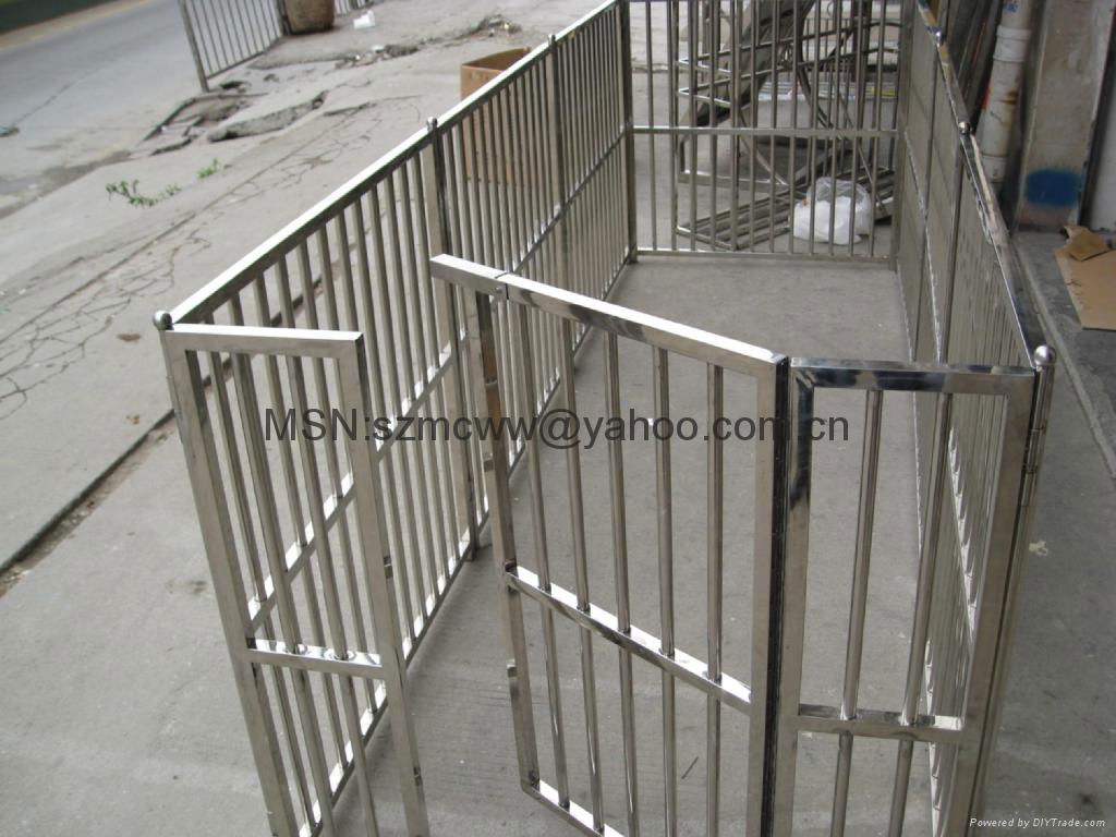 Stainless steel dog railing, pet railing 4
