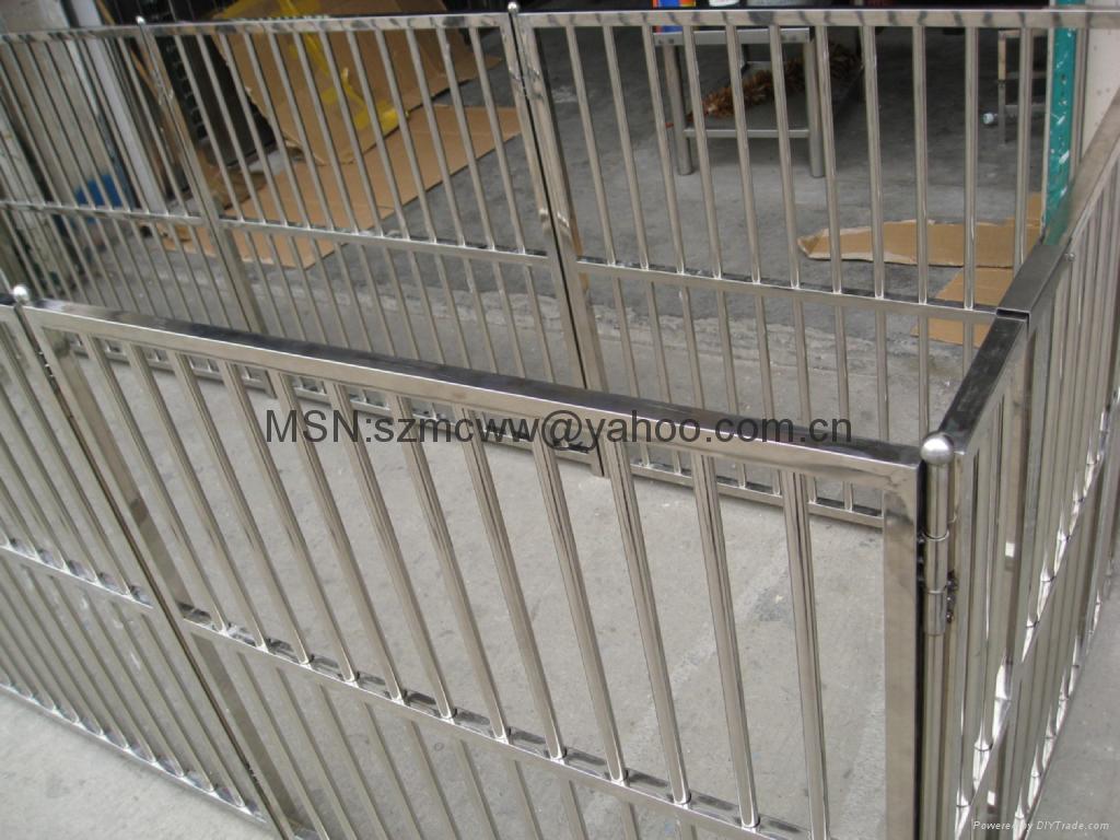 Stainless steel dog railing, pet railing 5