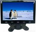  7inch  Car slim design Digital stand LCD Monitor with Touch botton  1