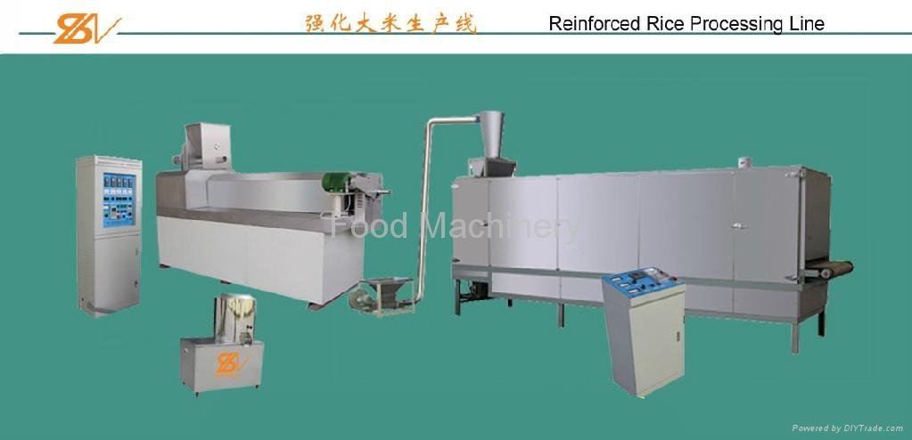 artificial rice processing line