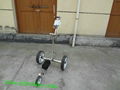 Electric stainless steel golf trolley tubular motors quite and hot 2