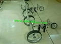 Stainless steel golf trolley 1