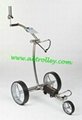 Stainless steel remote golf trolley, remote control golf trolley