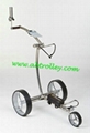 Stainless steel electric golf trolley