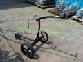 Black stainless steel remote golf trolley 3