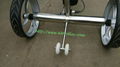 High Grade Stainless steel Golf Trolley with double 400W motors 4