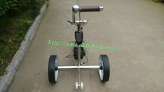 Hot Stainless steel Golf Trolley with double linix motors