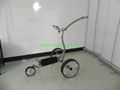 High Quality Stainless steel Golf Trolley with double brushless motors