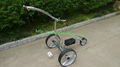 Stainless steel remote golf trolley, remote control golf trolley