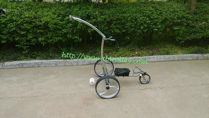 Stainless steel remote golf trolley, remote control golf trolley 3