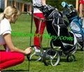 Stainless steel remote golf trolley, remote control golf trolley