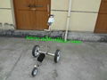 Patented finest light stainless steel electric golf trolley 4