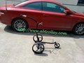 Stainless steel electric golf trolley 5