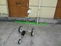 Stainless steel electric golf trolley
