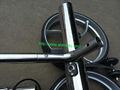 High Grade Stainless steel Golf Trolley with double 400W motors 18