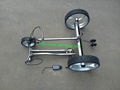 High Grade Stainless steel Golf Trolley with double 400W motors 19