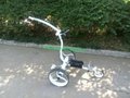 White Noble Remote Electric Stainless steel Golf Trolley of double linix motors