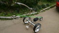 High quality Stainless steel Golf Trolley with double linix motors 5