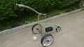 High quality Stainless steel Golf Trolley with double linix motors 6