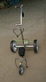 High quality Stainless steel Golf Trolley with double linix motors 11