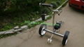 Remote control Electric Stainless steel Golf Trolley of double quite motors 10