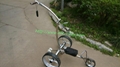 Remote control Electric Stainless steel Golf Trolley of double quite motors