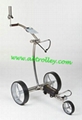 Noble 007E electrical stainless steel golf trolley, lithium battery