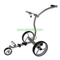Noble 009R remote stainless steel golf trolley electric golf caddy 