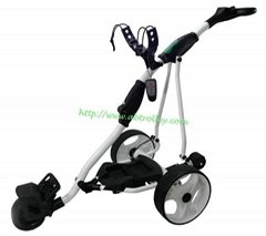 P1 digital sports electric/remote golf trolley