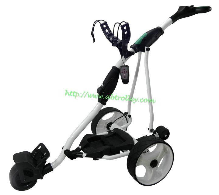 P1 digital sports electric golf trolley(black, white, red are available) 5