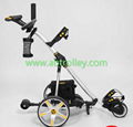 S1T2 sports remote golf trolley tubular motors lithium battery